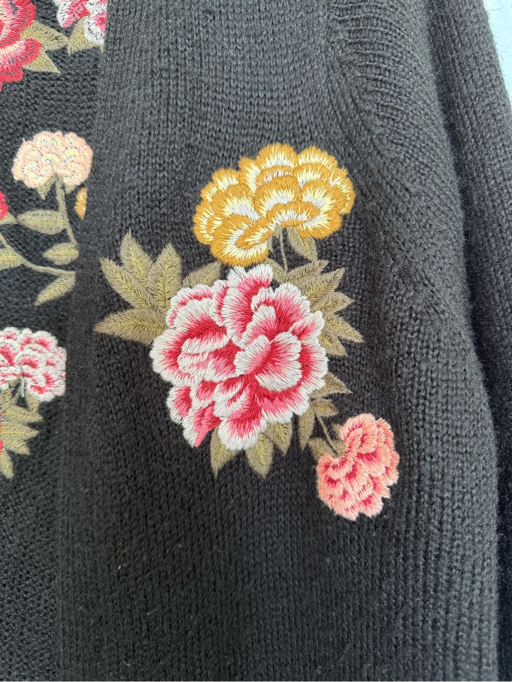 Torrid Floral Embroidered Cardigan Duster - Picture 4 of 9